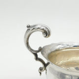 George III Sterling Silver Scrolled Handle Sauce Boat Antique 1766 London