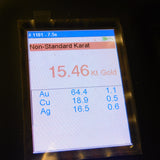 Victorian 15ct Yellow Gold & Banded Agate Bar Brooch Antique c1860