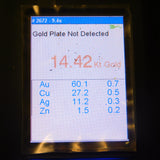 19th Century Boxed 14ct Yellow Gold & Faceted Purple Amethyst Necklace Antique