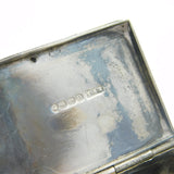 Victorian Sterling Silver Enamel 'Who The Devil Are You' Vesta Case Antique