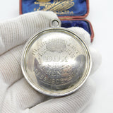 Edwardian Scottish Sterling Silver 'Blair Medal in French' Antique 1906 Edinburgh