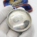 Edwardian Scottish Sterling Silver 'Blair Medal in French' Antique 1906 Edinburgh