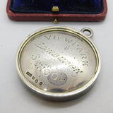 Edwardian Scottish Sterling Silver 'Blair Medal in French' Antique 1906 Edinburgh