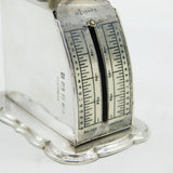 Victorian Sterling Silver Miniature Postal Scales Antique 1900 Birmingham