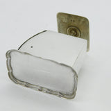 Victorian Sterling Silver Miniature Postal Scales Antique 1900 Birmingham