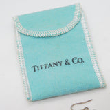 Tiffany & Co. Sterling Silver Elsa Peretti Dove Bird Hook Earrings Vintage