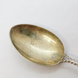 WW1 Sterling Silver Enamel 'United for Right' Allied Teaspoon Antique 1914