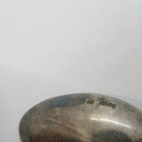 WW1 Sterling Silver Enamel 'United for Right' Allied Teaspoon Antique 1914