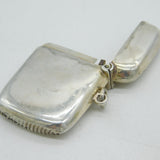 Art Deco Sterling Silver London Opera House 'Come Over Here' Vesta Case Antique