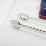 York Assay Georgian Sterling Silver Sugar Tongs Prince & Cattles c1780