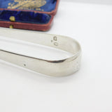 York Assay Georgian Sterling Silver Sugar Tongs Prince & Cattles c1780