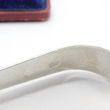 York Assay Georgian Sterling Silver Sugar Tongs Prince & Cattles c1780