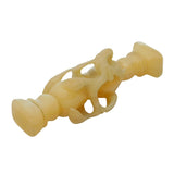 18th Century French Mother of Pearl 'Prenez Garde' Double-Ended Desk Seal c1780