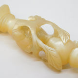 18th Century French Mother of Pearl 'Prenez Garde' Double-Ended Desk Seal c1780