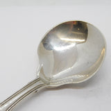 George IV Sterling SIlver Heraldic Crest Tea Caddy Spoon Antique 1826 London