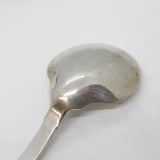 George IV Sterling SIlver Heraldic Crest Tea Caddy Spoon Antique 1826 London