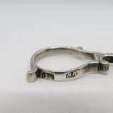 George III Sterling Silver Scrolled Sugar Nips Antique 1770 London Stephen Adams