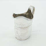 Georgian Sterling Silver Cream Jug Elephant Crest 1798 London Antique