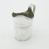 Georgian Sterling Silver Cream Jug Elephant Crest 1798 London Antique