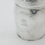Georgian Sterling Silver Cream Jug Elephant Crest 1798 London Antique