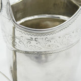 Georgian Sterling Silver Cream Jug Elephant Crest 1798 London Antique