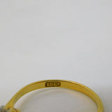 Victorian 18ct Yellow Gold 0.4ct Diamond Daisy Cluster Ring Antique c1880