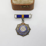 WWII Sterling Silver Royal Army Service Corps Sweetheart Brooch c1940 Antique