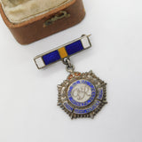 WWII Sterling Silver Royal Army Service Corps Sweetheart Brooch c1940 Antique