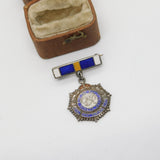 WWII Sterling Silver Royal Army Service Corps Sweetheart Brooch c1940 Antique