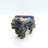Victorian Cold Painted Bronze Cocker Spaniel Dog Sculpture Antique c1880