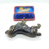 Victorian Cold Painted Bronze Cocker Spaniel Dog Sculpture Antique c1880