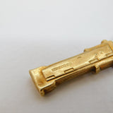 9ct Yellow Gold Grandfather Clock Charm Pendant Vintage 1972 Birmingham