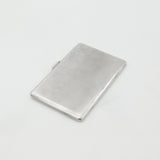 WWII Sterling Silver Engine Turned Enamel RAF Cigarette Case 1940 Birmingham