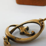 Victorian Sterling Silver Gilt Spinel Set Swirling Brooch Pin Antique c1860