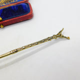 Austrian Sterling Silver Enamel Kaiser Franz Josef I Commemorative Spoon c1900