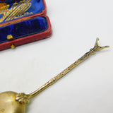 Austrian Sterling Silver Enamel Kaiser Franz Josef I Commemorative Spoon c1900