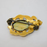 George III 18ct Gold & Colourful Enamel Child Figure Brooch Antique c1780