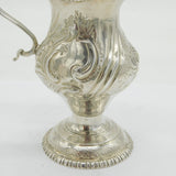 Hester Bateman George III Sterling Silver Pedestal Cream Jug Antique 1773 London