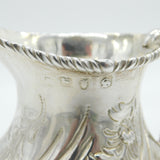 Hester Bateman George III Sterling Silver Pedestal Cream Jug Antique 1773 London
