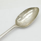 George II Sterling Silver Bone Marrow Scoop Spoon Antique 1758 London
