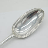 William III Britannia Standard Silver Bone Marrow Scoop Spoon Antique 1698 London