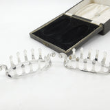Boxed Pair of Sterling Silver Viking Ship Shaped Toast Racks 1977 Birmingham