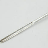 William III Britannia Standard Silver Bone Marrow Scoop Spoon Antique 1698 London