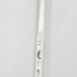 William III Britannia Standard Silver Bone Marrow Scoop Spoon Antique 1698 London