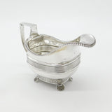 Georgian Sterling Silver Cream Jug Scallop Shell Feet c1780 William Withers