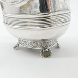Georgian Sterling Silver Cream Jug Scallop Shell Feet c1780 William Withers
