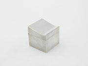 Cast Sterling Silver Modernist Ring Jewellery Box 1972 Birmingham Vintage