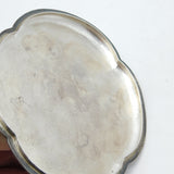 Japanese .999 Pure Silver Guilloche Enamel Floral-Bird Pattern Tea Caddy Antique