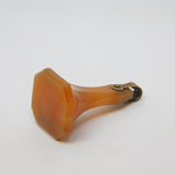 George III 9ct Rose Gold Carved Red Carnelian Agate Fob Seal Antique c1820