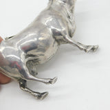 Victorian Sterling Silver Cow Creamer 1899 Chester Import Dutch 18th Century